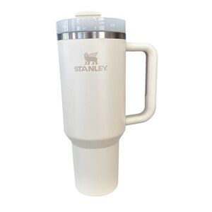 Stanley Adventure Quencher Travel Tumbler 40oz Original Version White No Straw